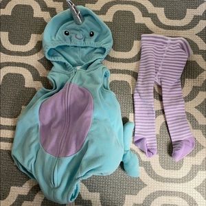 Carter’s 12 month narwhal costume